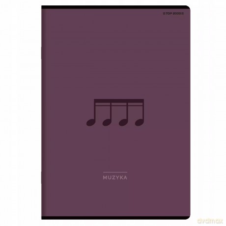 Zeszyt Do Nut A4/16k Top Fol A 10