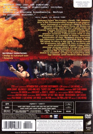 Suspect Zero [DVD]
