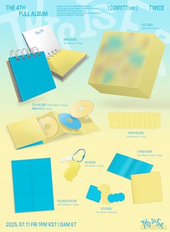 Twice: This Is For (Confetti Ver.) [CD]