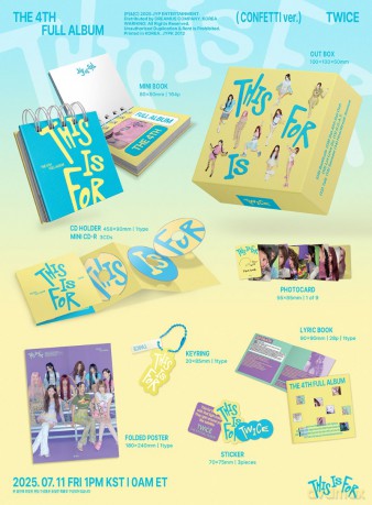 Twice: This Is For (Confetti Ver.) [CD]