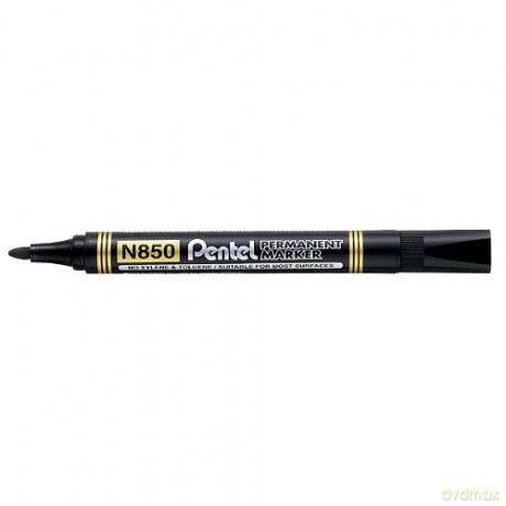 Marker permanentny Pentel N850 czarny [SZKOŁA]
