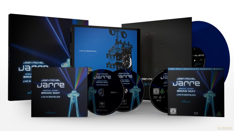 Jean-Michel Jarre: Live In Bratislava [Winyl]+[Blu-Ray]+[2CD]
