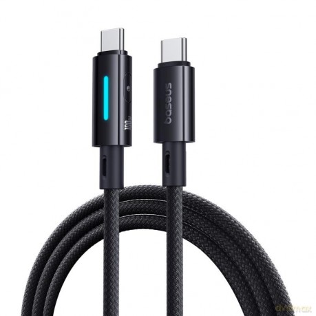 Baseus Lit kabel USB-C - USB-C 1m 100W kosmiczna Czerń