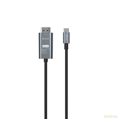 Devia kabel Storm EC084 USB-C - HDMI 4K 60 Hz 2,0 m czarny