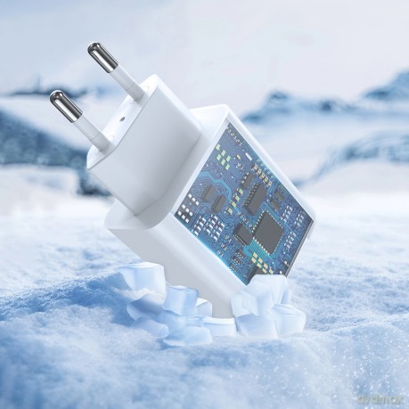 Devia ładowarka sieciowa Rocket PD 45W 1x USB-C biała