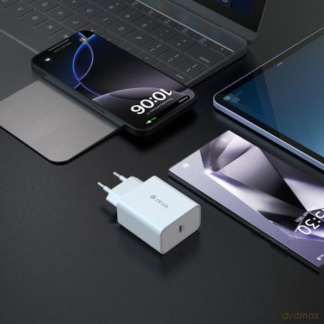 Devia ładowarka sieciowa Rocket PD 45W 1x USB-C biała