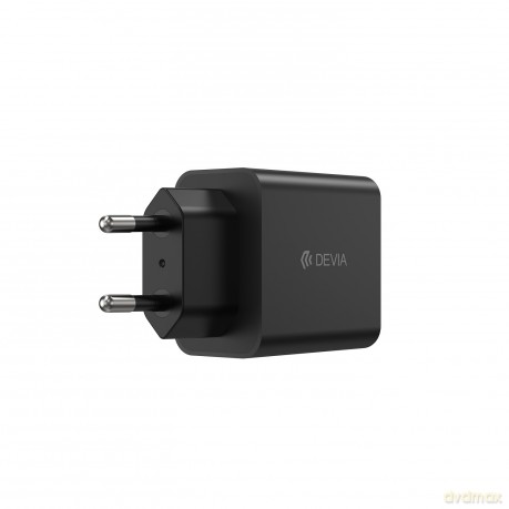Devia ładowarka sieciowa Rocket PD 45W 1x USB-C biała + kabel USB-C - USB-C