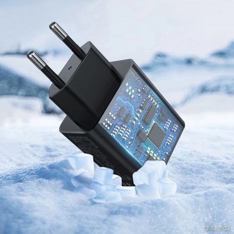 Devia ładowarka sieciowa Rocket PD 45W 1x USB-C biała + kabel USB-C - USB-C