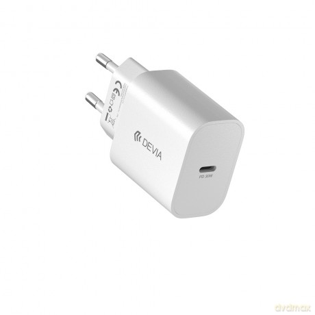 Devia ładowarka sieciowa Smart GaN PD 30W 1x USB-C biała