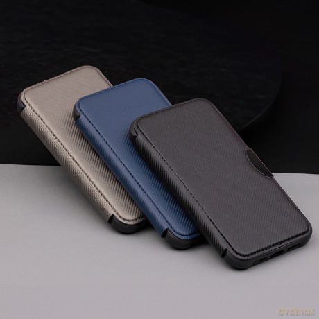Etui Smart Carbon do Samsung Galaxy A26 5G srebrne