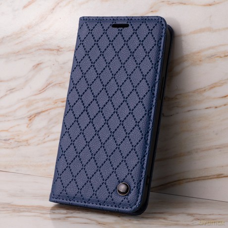Etui Smart Caro do iPhone 16e granatowe