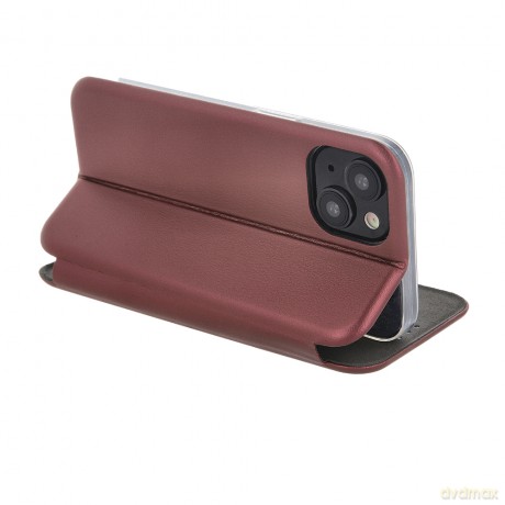 Etui Smart Diva do iPhone 16e burgundowe