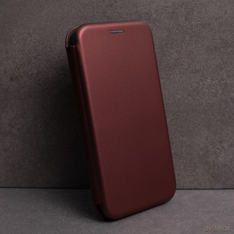 Etui Smart Diva do iPhone 16e burgundowe