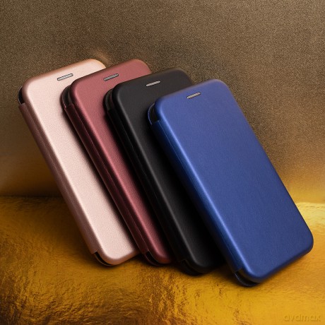 Etui Smart Diva do iPhone 16e burgundowe