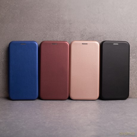 Etui Smart Diva do iPhone 16e burgundowe