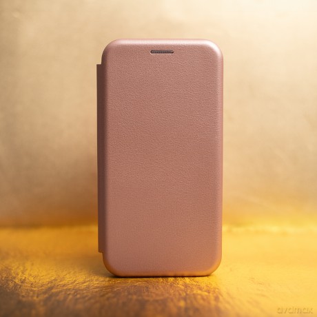 Etui Smart Diva do iPhone 16e różowo-złote