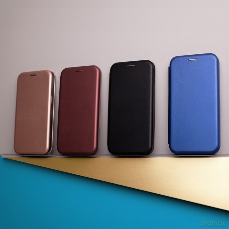 Etui Smart Diva do Samsung Galaxy M16 5G granatowe