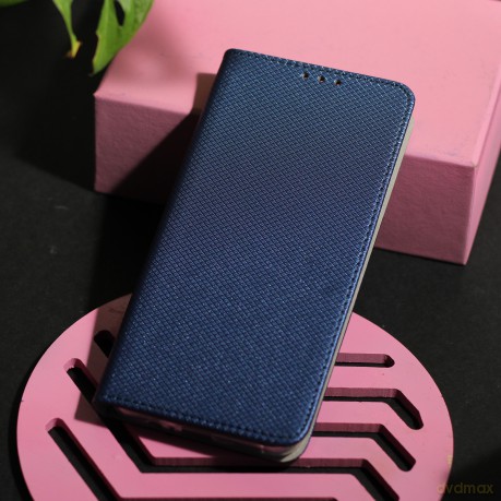 Etui Smart Magnet do Samsung Galaxy S25 Edge granatowe