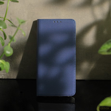 Etui Smart Magnet do Samsung Galaxy S25 Edge granatowe