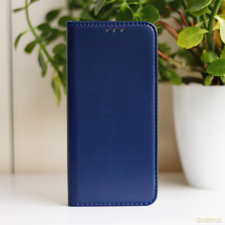 Etui Smart Magnetic do Motorola Edge 60 Fusion / Edge 60 5G granatowe