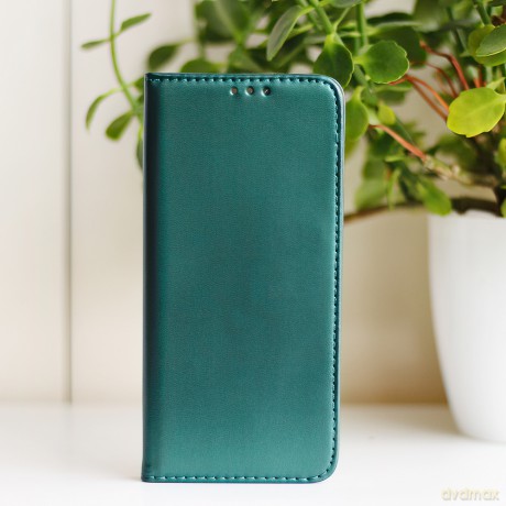 Etui Smart Magnetic do Samsung Galaxy A06 5G ciemnozielone