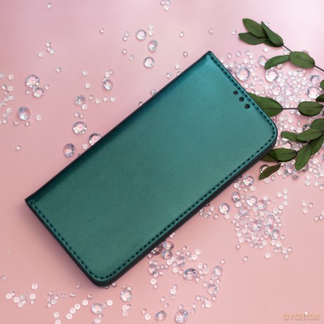Etui Smart Magnetic do Samsung Galaxy M16 5G ciemnozielone