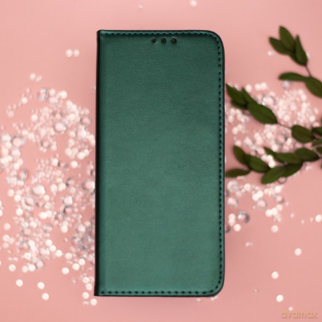 Etui Smart Magnetic do Samsung Galaxy S25 Edge ciemnozielone