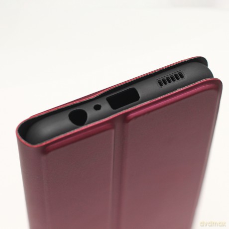 Etui Smart Soft do iPhone 16e burgundowe