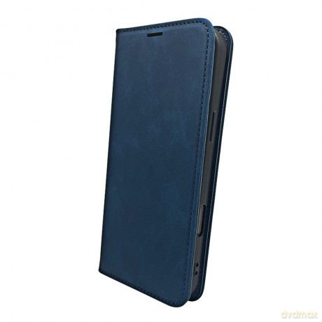 Etui Smart Suede do iPhone 16e granatowe