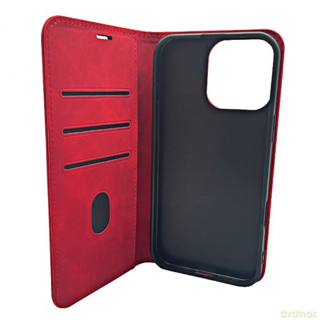 Etui Smart Suede do iPhone 7 / 8 / SE 2020 / SE 2022 czerwone
