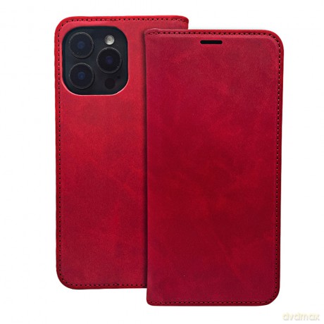 Etui Smart Suede do Samsung Galaxy A06 4G / A06 5G czerwone