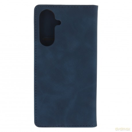 Etui Smart Suede do Samsung Galaxy A56 5G granatowe