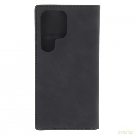 Etui Smart Suede do Samsung Galaxy S25 Ultra czarne