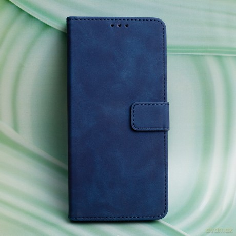 Etui Smart Velvet do iPhone 16e granatowe