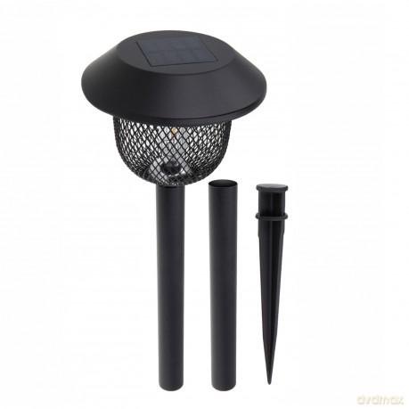 Forever Light Lampa solarna LED SUNARI FLS-30 Słupek stalowy 2 czarny
