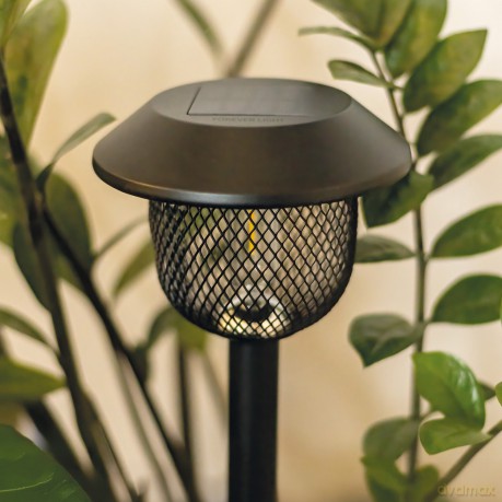 Forever Light Lampa solarna LED SUNARI FLS-30 Słupek stalowy 2 czarny