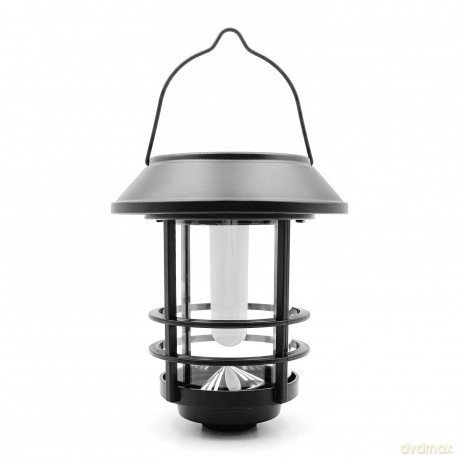 Forever Light Lampa solarna LED SUNARI FLS-40 Latarnia czarna