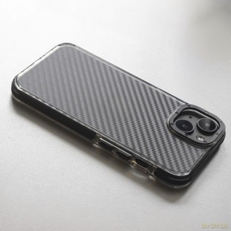 Nakładka Acrylic Carbon do iPhone 16e czarna