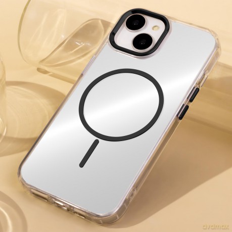 Nakładka Clear Thin Mag do iPhone 12 / 12 Pro 6,1'' czarna