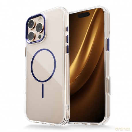 Nakładka Clear Thin Mag do iPhone 12 / 12 Pro 6,1'' niebieska