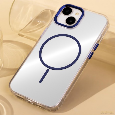 Nakładka Clear Thin Mag do iPhone 12 / 12 Pro 6,1'' niebieska