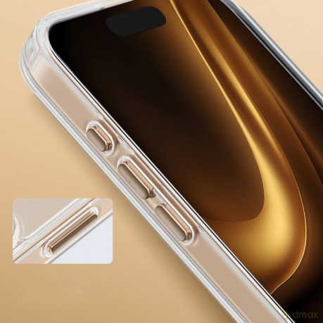 Nakładka Clear Thin Mag do iPhone 14 Pro 6,1" złota