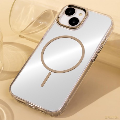 Nakładka Clear Thin Mag do iPhone 16 Pro Max 6,9" złota