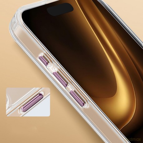 Nakładka Clear Thin Mag do iPhone 16e różowa