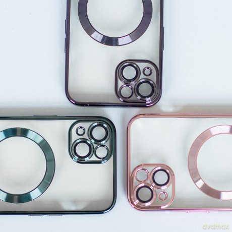 Nakładka Color Chrome Mag do iPhone 16e zielona