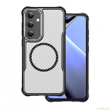 Nakładka Defender Carbon Mag do Samsung Galaxy S25 Plus czarna
