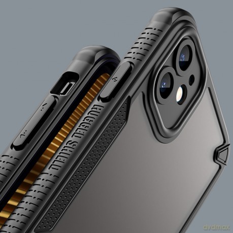 Nakładka Defender Matt do iPhone 12 6,1" czarna