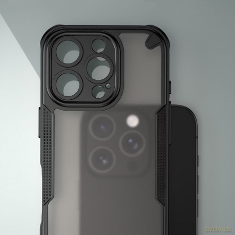 Nakładka Defender Matt do iPhone 15 Pro 6,1" czarna