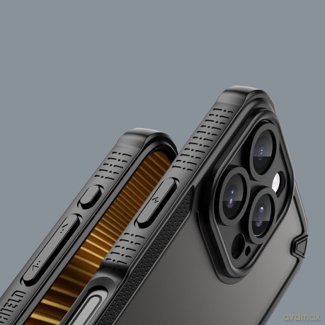 Nakładka Defender Matt do iPhone 15 Pro 6,1" czarna