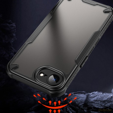 Nakładka Defender Matt do iPhone 16e czarna
